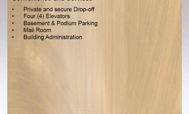 LEASE TO OWN PROMO FOR 2BEDROOM IN ONE WILSON SQUARE SAN JUAN CITY