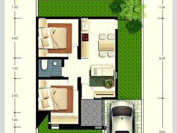 Rumah Inden Cepat di Tengah Kota Tanjung Pinang Bisa Inhouse