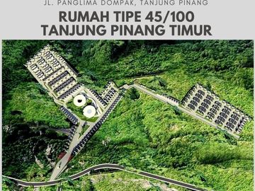 Rumah Inden Cepat di Tengah Kota Tanjung Pinang Bisa Inhouse