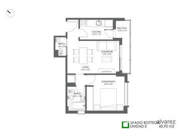 Departamento 2 Ambientes Venta Saenz Peña