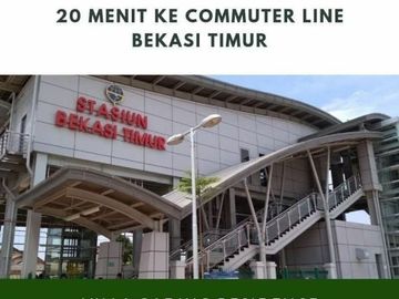 Rumah Exclusive Kwualitas Real Estate Bebas Banjir dekat Tol Bekasi Timur