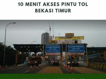Rumah Exclusive Kwualitas Real Estate Bebas Banjir dekat Tol Bekasi Timur