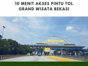 Rumah Exclusive Kwualitas Real Estate Bebas Banjir dekat Tol Bekasi Timur
