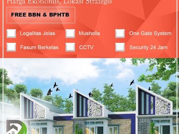rumah murah terletak di lokasi terbaik kota malang