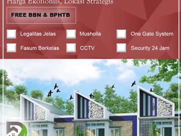 rumah murah terletak di lokasi terbaik kota malang
