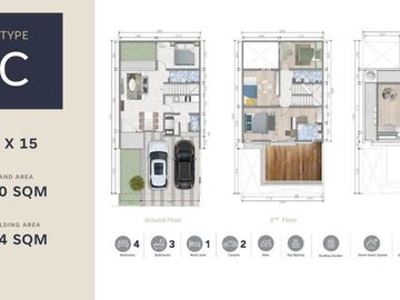 Dijual Rumah Smarthome Cluster Maison de Wisteria Cakung Jakarta Timur