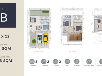 Dijual Rumah Smarthome Cluster Maison de Wisteria Cakung Jakarta Timur