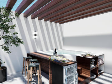 ¡Aprovecha! Departamento de 3 recámaras a una calle de la Mérida-Progreso
