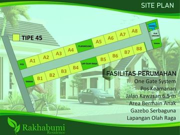 Cicil Rumah minimalis modern di kawasan Candi Prambanan
