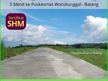 Tanah Dijual Wonotunggal Batang: Legalitas SHM, 12x Bayar