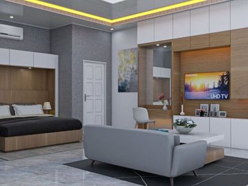 di jual rumah mewah di jalan cemarah kipas komplek pemda pekanbaru