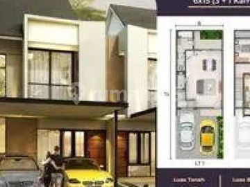 Disewakan Rumah Milenial Pik 2 Extension Luas 6x15 Kosongan