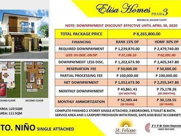 ST. NINO 3BR/3T&B | SINGLE ATTACHED H&L UNIT FOR SALE!!!!