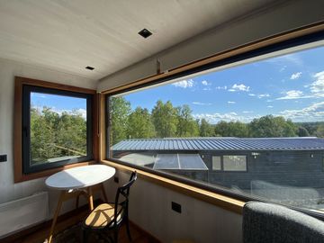Linda casa en refugio cordillerano