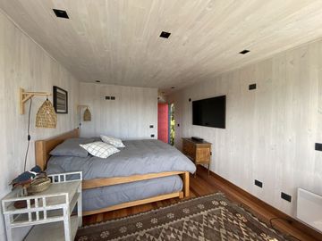 Linda casa en refugio cordillerano