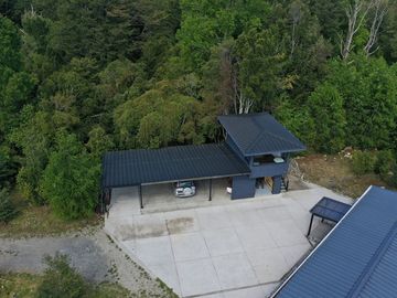 Linda casa en refugio cordillerano