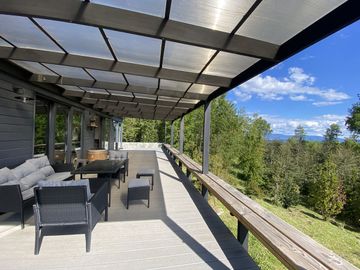 Linda casa en refugio cordillerano
