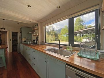 Linda casa en refugio cordillerano