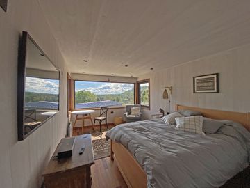 Linda casa en refugio cordillerano