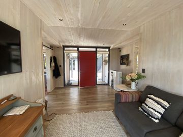 Linda casa en refugio cordillerano