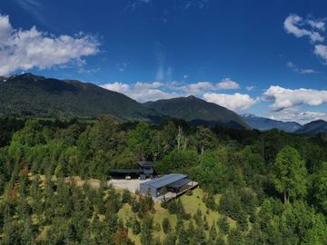 Linda casa en refugio cordillerano