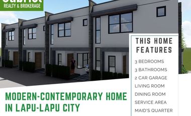 Modern Affordable Townhouses for Sale in Lapu Lapu