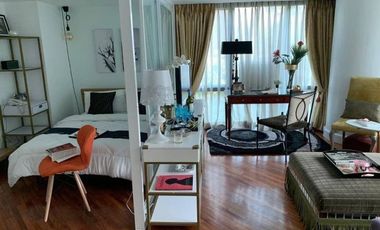 Condo for sale Studio furnished Hidalgo Place Rockwell Makati condominium