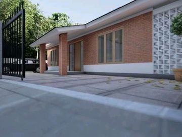 JUAL MURAH RUMAH KONSEP VILLA DI perbatasan yogya & klaten