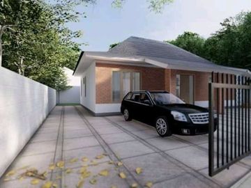 JUAL MURAH RUMAH KONSEP VILLA DI perbatasan yogya & klaten
