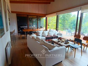 Espectacular casa en el lago Calafquen
