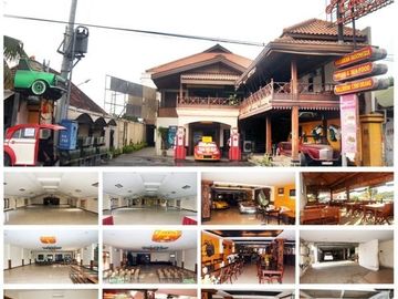 Dijual dan Disewakan rumah usaha ex.resto Raya Menganti, siap pakai, lokasi ramai, row jalan lebar, padat penduduk