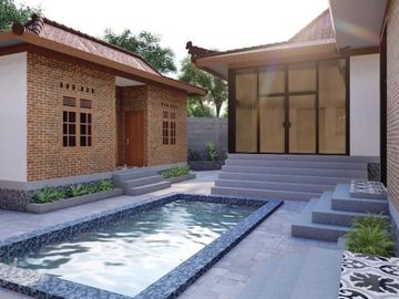 Investasi Menguntungkan, Hunian Bisa Untuk Homestay ada Kolam Renang
