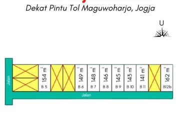 Tanah Murah Jogja Dekat Stadion Maguwo; Bayar 12X