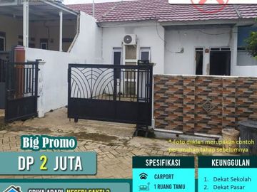Rumah subsidi murah deket kemiling BDL dp 1juta