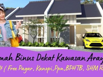 Rumah Murah Desain Masakini Dibelakang Araya Pakis