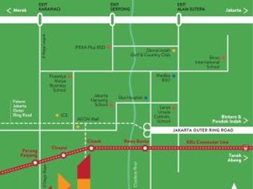 Perumahan Millenium City Cluster Carlton Strategis di Gunung Sindur