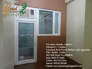 1 Bedrooom Condo Upgraded Studio Unit Grand Residences Espan