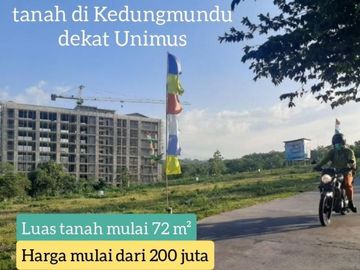 Tanah Kavling Strategis di Kedungmundu Tembalang dekat Unimus