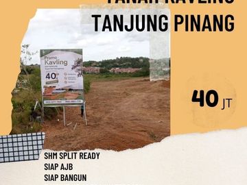 Tanah Kavling Tanjung Pinang 100m Hanya 40 Juta