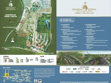 Ruko Terrace 9 Kawasan Strategis Bebas Banjir di Suvarna Sutera