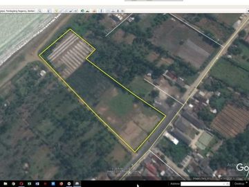 Dijual Cepat Tanah di Panimbang Banten 1.5 Ha PINGGIR JALAN