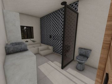Penthouse con alberca privada, roof top con alberca y asador, area de hamacas, p