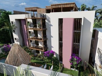 Penthouse con alberca privada, roof top con alberca y asador, area de hamacas, p
