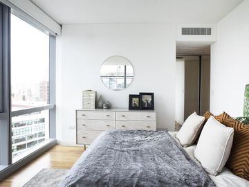 Excelente tres ambientes en complejo Al Río - Venta con renta