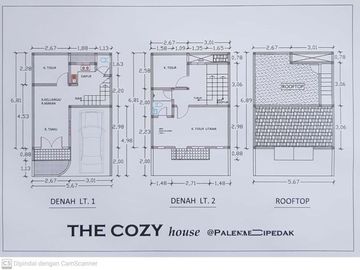 Jual Rumah Cluster The Cozy House Palem 2 Kahfi 1 Jagakarsa