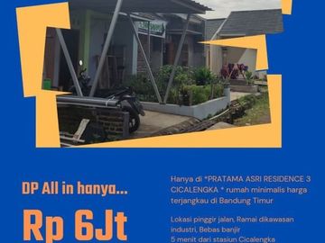 Rumah di jual dp hanya 5jt allin di Cicalengka