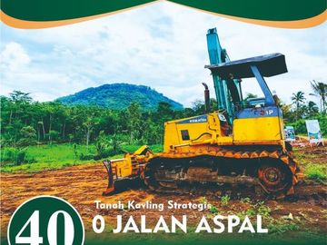 Tanah kavling murah SHM Split Nol Jalan raya Malang