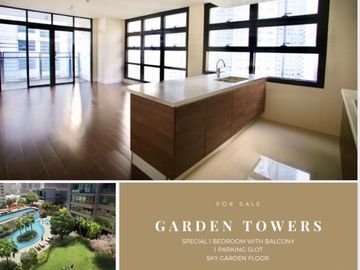 Spacious 1 Bedroom Unit in Garden Towers