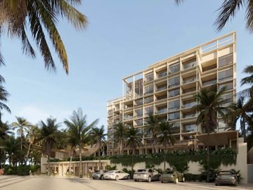 Condominio cerca del mar con terraza, asador y barra de entretenimiento