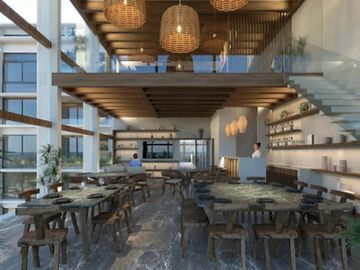 Condominio cerca del mar con terraza, asador y barra de entretenimiento